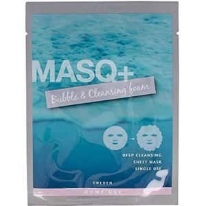 MASQ+ Bubble & Cleansing Foam Sheet Mask 25 ml