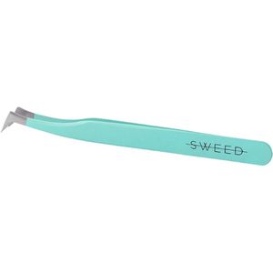 SWEED - Tweezer - Pincet - Roestvrij Staal - Ergonomische Rubber Coating
