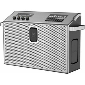 Mondo - Defunc Groot - Bluetooth Luidspreker - Zilver - Hoogwaardige Materialen