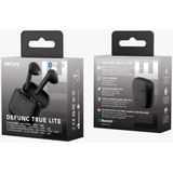 Defunc True Lite Earbuds - Draadloze oordopjes - Bluetooth draadloze oortjes - Met ENC noise cancelling functie - Black