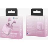 Defunc - True Lite - Draadloze Oordopjes - Pink - Bluetooth - ENC Noise Cancelling