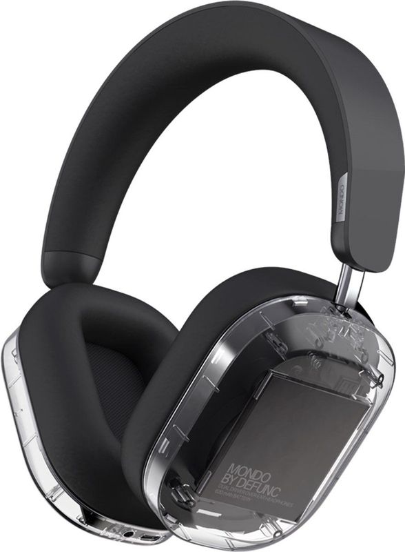 MONDO - Over-Ear Koptelefoon - Draadloos - Transparant - Bluetooth 5.2