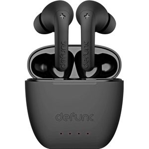 Defunc - D4321 - Draadloze Oordopjes - Zwart - Silicone Oortips