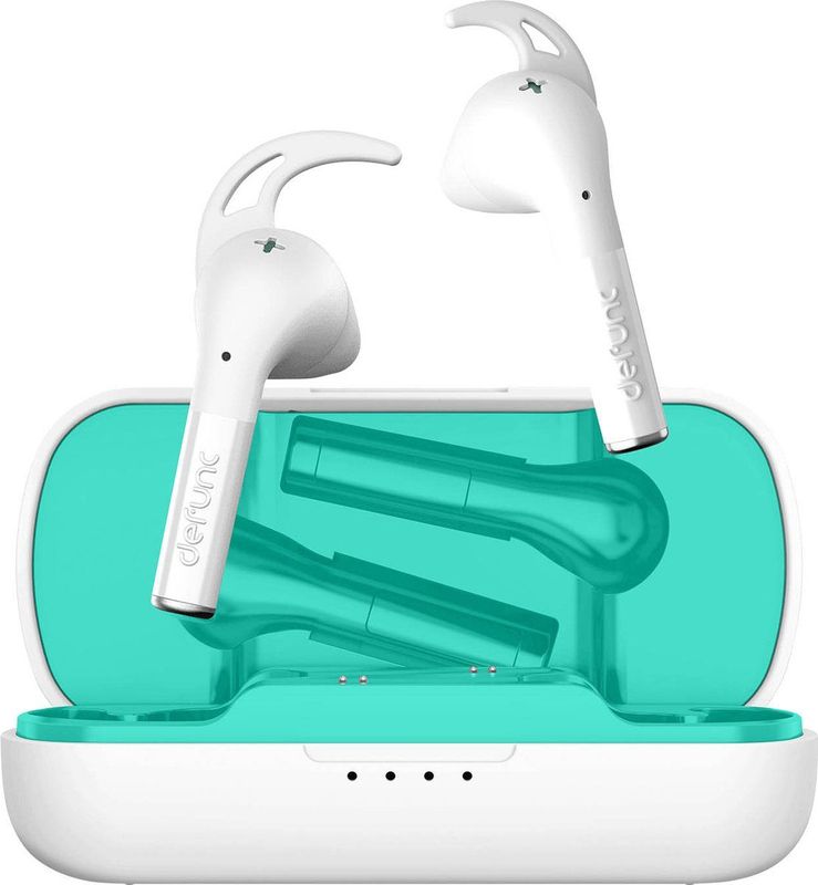 Defunc - True Sport - Draadloze Oordopjes - Wit - Bluetooth