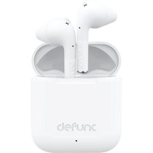 Defunc - D4212 - True Go Slim hoofdtelefoon volledig draadloos - Krachtig geluid - 22 uur batterijduur - Wit
