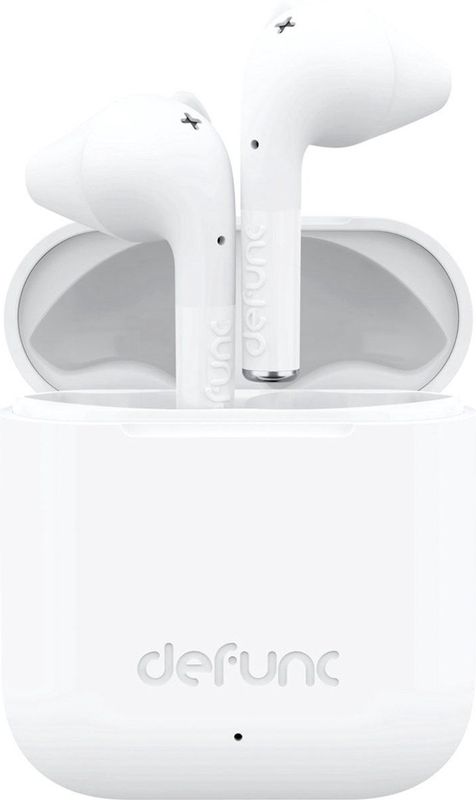 Defunc - True Go Slim - Draadloze Oordopjes - Wit - Bluetooth