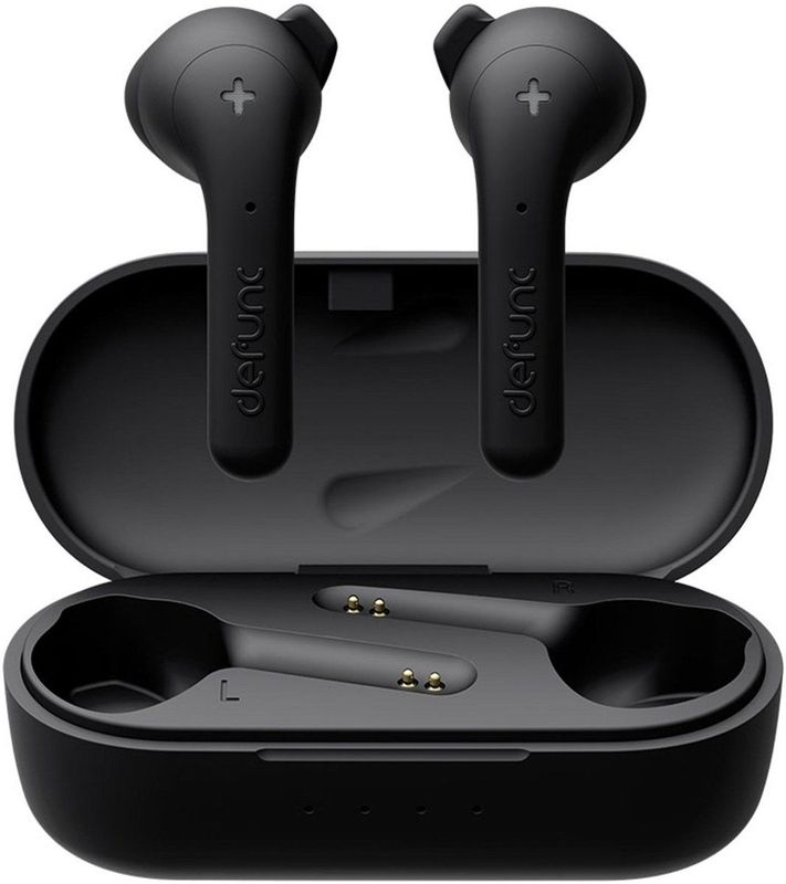 Defunc - TRUE Basic - Oordopjes - Zwart - Bluetooth 5.2 - IPX4 Waterbestendig