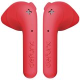 Defunc True Basic - Draadloze Oordopjes - Rood - Bluetooth