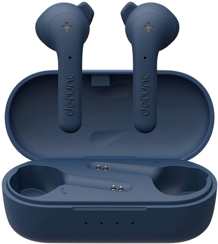 Defunc - Basic - Draadloze Oordopjes - Blauw - Lichtgewicht Ontwerp