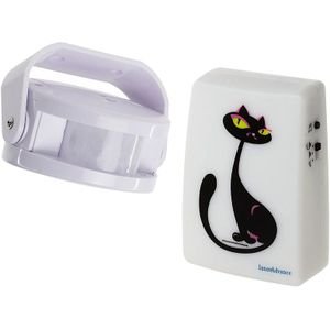InnovAdvance - Kattendeurbel - Wit - Draadloos - 50 m