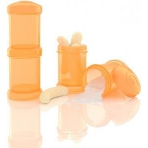 Twistshake container 2x 100ml - Oranje
