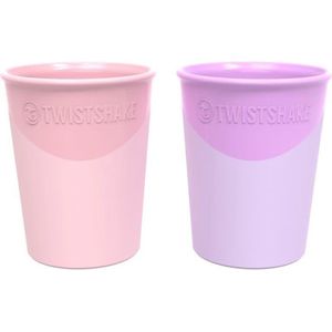 Twistshake Beker 170ml Pastel Pink/Purple