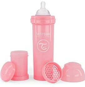 Twistshake Babyfles 330ml Pastel Pink