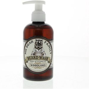 Mr. Bear - Beard Wash - Woodland - Baardshampoo - Natuurlijke Ingrediënten
