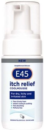 E45 - Itch Relief - Huidverzorging - 100ml - Verkoelende Mousse