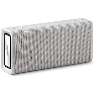 Urbanista Brisbane Wireless Bluetooth 5.0 luidspreker, 10 uur speeltijd, spatwaterdicht, 16 W driver-voeding, draagbaar, wit