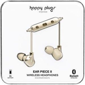 Happy Plugs - Ear Piece II - Oordopjes - Goud - Draadloos