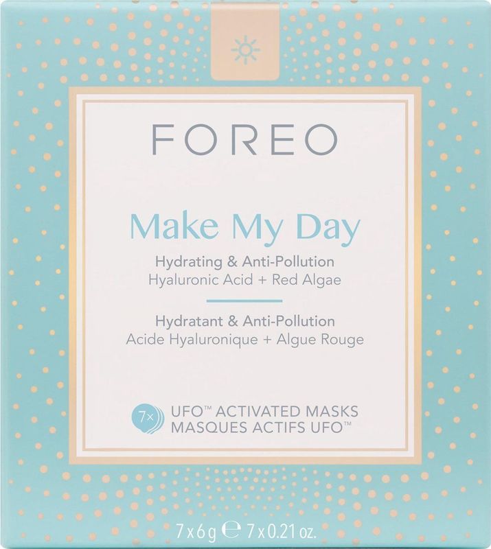 Foreo - Ufo Activated Mask - Make My Day Sheet Mask - 7 st