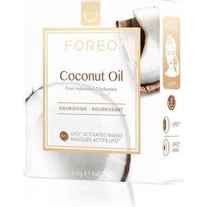 FOREO - Gezichtsmasker Coconut Oil - Hydratatie - Natuurlijke Ingrediënten
