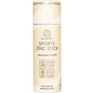 Zonnebrandstick - Zinc - Sport - SPF 30 - Original White