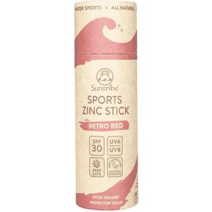 Suntribe Active & Sports Suntribe All Natural Sport Zinc Stick Spf 30 Retro Red