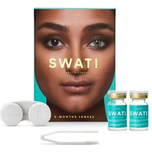 Swati - Coloured Contact Lenses 6 Months - Jade - makeup - 6 maanden