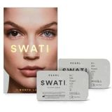 SWATI Cosmetics - 1 Måneds Kontaktlinser - Lichtgrijs/Lichtblauw