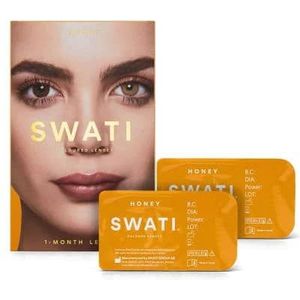 SWATI Cosmetics - 1 Måneds Kontaktlinser - Honey