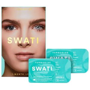 SWATI - 1 Måneds Kontaktlinser - Turquoise