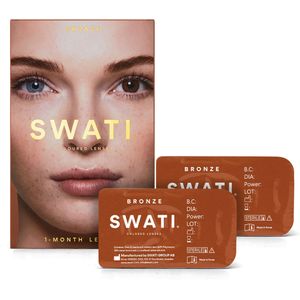 Swati Coloured 1-Month Lenses Bronze 1 Pair