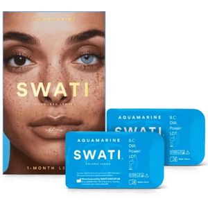 SWATI - 1 Måneds Kontaktlinser - Aquamarine