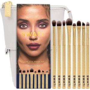 SWATI - Deluxe Eye Brush Set - 8 Pcs