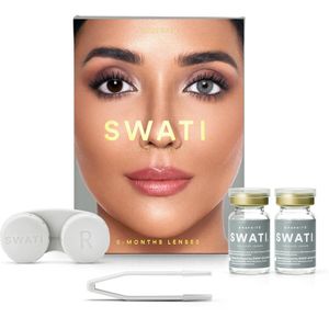 Swati Coloured Lenses Graphite 6 Months 1 paar