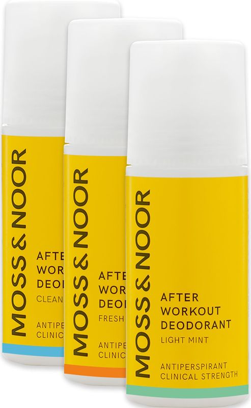 After Workout - Anti-Transpirant - Roll-on - 3 x 60 ml