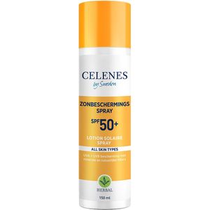 Celenes Zonbeschermingssoray SPF 50+ All Skin Type