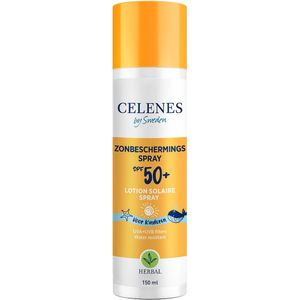 Celenes Herbal Zonnebrand Spray Kids SPF 50+ Alle Huidtypes 150 ml