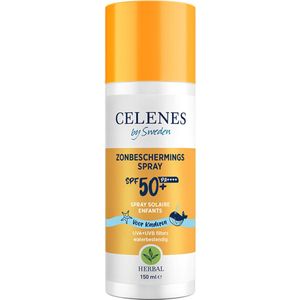 Celenes - Organic Zonnespray SPF50 - Zonnebescherming - Gevoelige Huid - 150ml