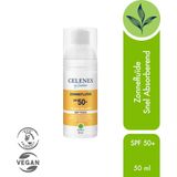 Celenes Herbal Dry Touch Zonnefluïde SPF 50+ Alle Huidtypes 50 ml