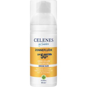 Herbal dry touch sunscreen fluid SPF50