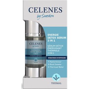 Celenes by Sweden 3 in 1 Detox Serum - Gezichtsverzorging - Hydraterend - 30ml