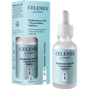 Celenes by Sweden Goji Hyaluronic Acid Serum - Hydraterende Serums - Anti rimpel - 30ml