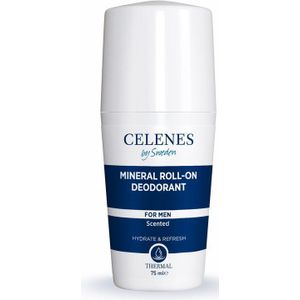 Celenes by Sweden - Mineral Roll-On Deodorant - Voor Mannen - Natuurlijke Mineralen