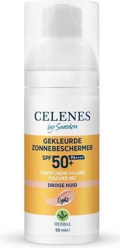Celenes Herbal Dry Touch Zonnefluïde Getint SPF 50 50 ml