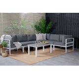 Parma tuin salontafel witgrijs.