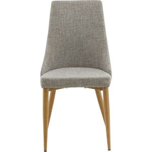Venture Home Leone-Dining Chair-Oak, Light Grey, Nature, 639146,5