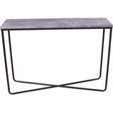 Venture Home Palace Side Table Concrete-look, zwart, donkergrijs, één maat