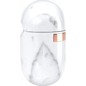 Richmond & Finch White Marble marmer hoesje voor AirPods Pro - wit