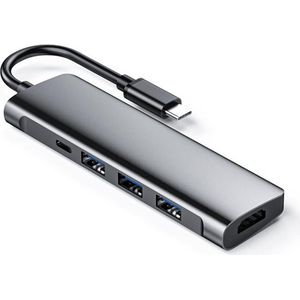 NÖRDIC DOCK-100 USB-C Dockingstation - HDMI 4K - 60W PD