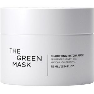 Green Mask - Zuiverend Power-Pack - Antioxidantrijke Matcha - BHA - Gefermenteerde Honing - CBD