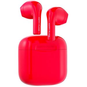 Happy Plugs - Joy - Koptelefoon - Rood - Draadloos - 12 Uur Speeltijd